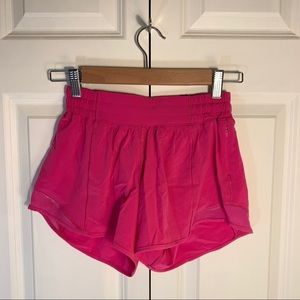 Sonic Pink Lululemon Shorts
